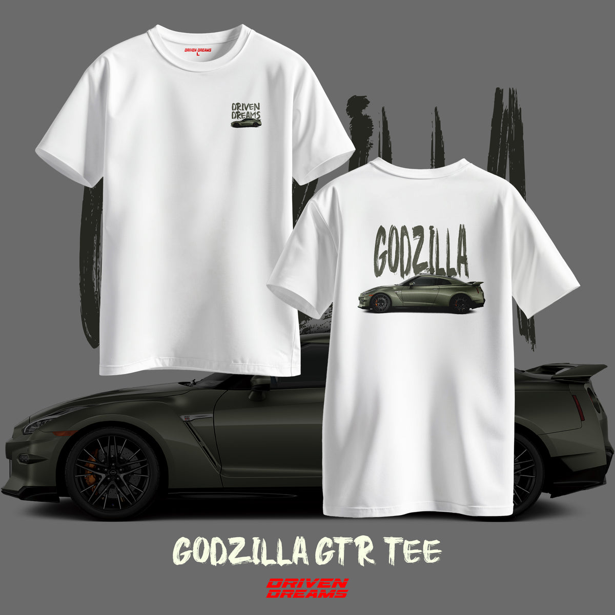 GODZILLA GTR TEE (UNISEX)