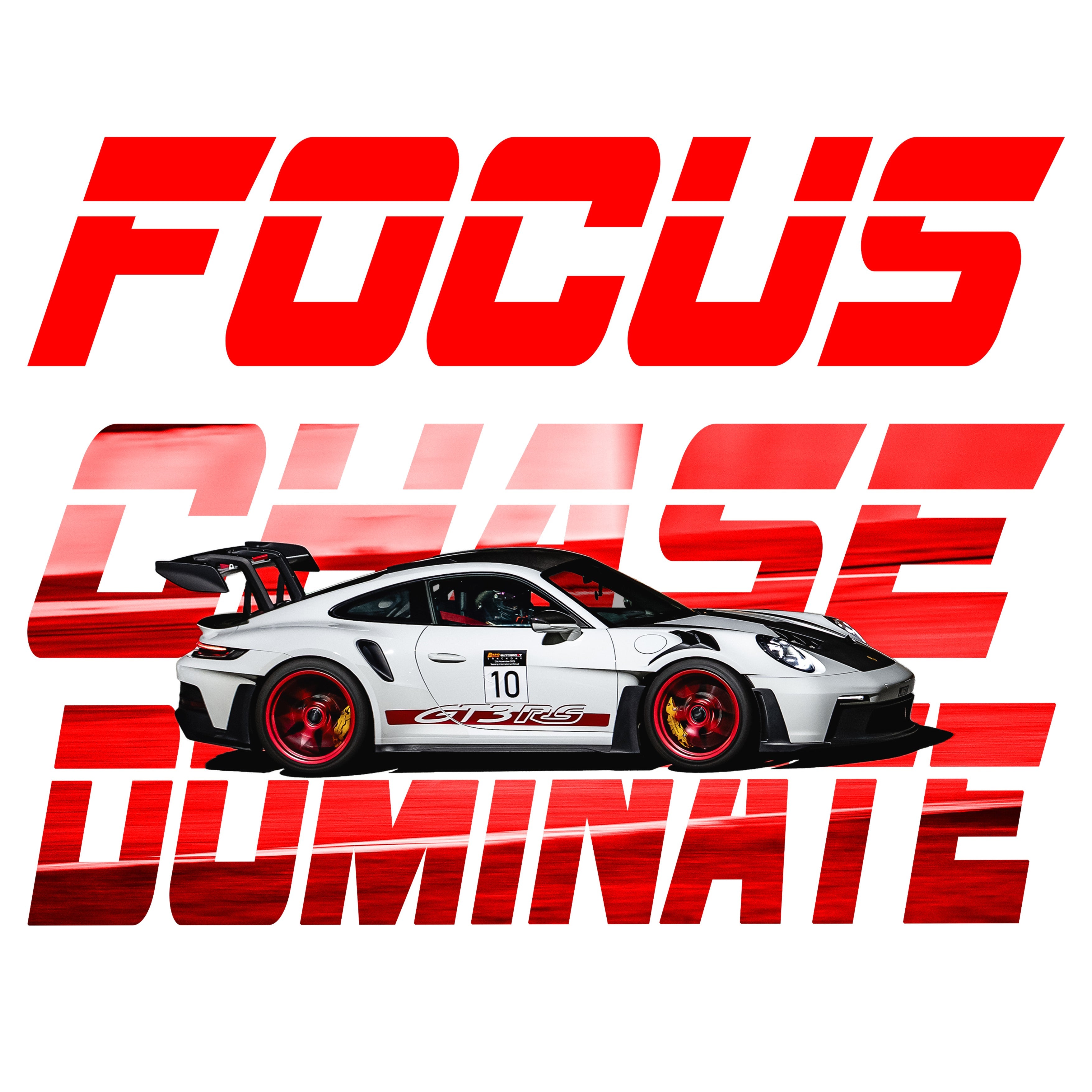 FOCUS, CHASE, DOMINATE – OVERSIZED TEE (UNISEX)