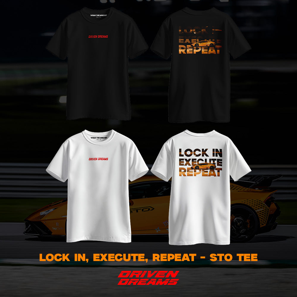 LOCK IN, EXECUTE, REPEAT - STO TEE (UNISEX)